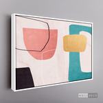 Cargar imagen en el visor de la galería, Cuadro Abstracto Minimalista Negativo en color