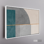 Cargar imagen en el visor de la galería, Cuadro Abstracto Minimalista Proporción Áurea