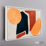 Cargar imagen en el visor de la galería, Cuadro Abstracto Minimalista Sereno Equilibrio