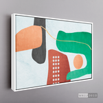 Cargar imagen en el visor de la galería, Cuadro Abstracto Minimalista Ritmo Fluido