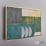 Cargar imagen en el visor de la galería, Cuadro Abstracto Minimalista Glamour