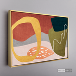 Cargar imagen en el visor de la galería, Cuadro Abstracto Minimalista Optimismo Cálido