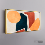 Cargar imagen en el visor de la galería, Cuadro Abstracto Minimalista Sereno Equilibrio