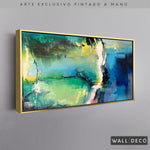 Cargar imagen en el visor de la galería, Arte Pintado a Mano Gema Horizontal