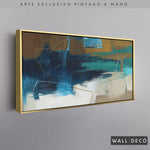 Cargar imagen en el visor de la galería, Arte Pintado a Mano Estuario Magno Horizontal