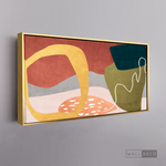 Cargar imagen en el visor de la galería, Cuadro Abstracto Minimalista Optimismo Cálido