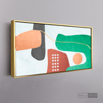 Cargar imagen en el visor de la galería, Cuadro Abstracto Minimalista Ritmo Fluido