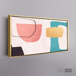 Cargar imagen en el visor de la galería, Cuadro Abstracto Minimalista Negativo en color