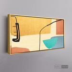 Cargar imagen en el visor de la galería, Cuadro Abstracto Minimalista Música Ancestral