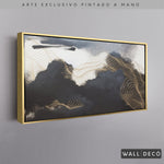 Cargar imagen en el visor de la galería, Arte Pintado a Mano Ritmo Nocturno Horizontal