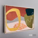 Cargar imagen en el visor de la galería, Cuadro Abstracto Minimalista Optimismo Cálido