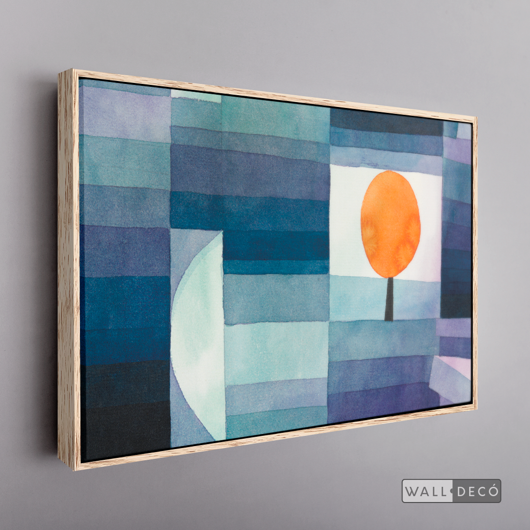 Cuadro Arte El Mensajero de Otoño Paul Klee