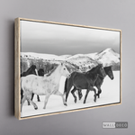 Cargar imagen en el visor de la galería, Cuadro Animales Caballos Boho Horizontal