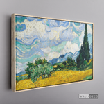 Cargar imagen en el visor de la galería, Cuadro Arte Campo de Trigo Horizontal Van Gogh