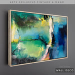 Cargar imagen en el visor de la galería, Arte Pintado a Mano Gema Horizontal