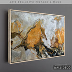 Cargar imagen en el visor de la galería, Arte Pintado a Mano Terracota Horizontal