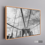 Cargar imagen en el visor de la galería, Cuadro New York Brooklyn Bridge Horizontal