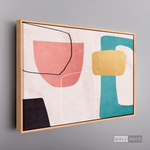 Cargar imagen en el visor de la galería, Cuadro Abstracto Minimalista Negativo en color