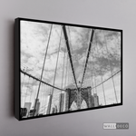 Cargar imagen en el visor de la galería, Cuadro New York Brooklyn Bridge Horizontal