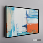 Cargar imagen en el visor de la galería, Cuadro Abstracto Azul-Naranja