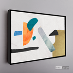 Cargar imagen en el visor de la galería, Cuadro Abstracto Minimalista Simetria Lineal