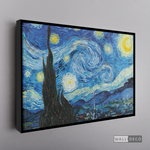 Cargar imagen en el visor de la galería, Cuadro Arte Noche estrellada Horizontal Van Gogh