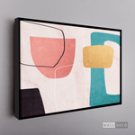 Cargar imagen en el visor de la galería, Cuadro Abstracto Minimalista Negativo en color