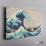 Cargar imagen en el visor de la galería, Cuadro Arte La Gran Ola de Kanagawa Horizontal