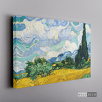 Cargar imagen en el visor de la galería, Cuadro Arte Campo de Trigo Horizontal Van Gogh