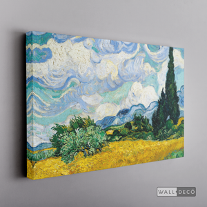 Cuadro Arte Campo de Trigo Horizontal Van Gogh