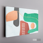 Cargar imagen en el visor de la galería, Cuadro Abstracto Minimalista Ritmo Fluido