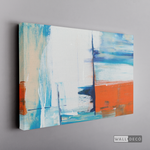 Cargar imagen en el visor de la galería, Cuadro Abstracto Azul-Naranja