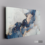 Cargar imagen en el visor de la galería, Cuadro Fluido Abstracto Dorado (B)