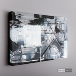 Cargar imagen en el visor de la galería, Cuadro Abstracto Blanco y Negro