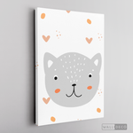 Cargar imagen en el visor de la galería, Cuadro Infantil Lindo Gatito