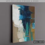 Cargar imagen en el visor de la galería, Arte Pintado a Mano Estuario Magno Vertical