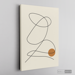 Cargar imagen en el visor de la galería, Cuadro Minimalista Knot Café