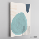 Cargar imagen en el visor de la galería, Cuadro Abstracto Reposo en Azul