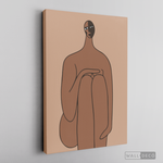 Cargar imagen en el visor de la galería, Cuadro Minimalista Figura Humana Tres