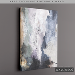 Cargar imagen en el visor de la galería, Arte Pintado a Mano Átomos de Mar Vertical