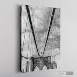 Cargar imagen en el visor de la galería, Cuadro New York Brooklyn Bridge Vertical
