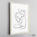 Cargar imagen en el visor de la galería, Cuadro Minimalista Figura Humana