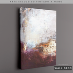 Cargar imagen en el visor de la galería, Arte Pintado a Mano Entre Luz y Rosa Vertical