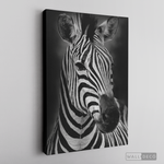 Cargar imagen en el visor de la galería, Cuadro Animales Cebra B/N