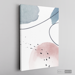 Cargar imagen en el visor de la galería, Cuadro Abstracto Nórdico Pastel tres