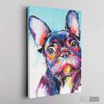 Cargar imagen en el visor de la galería, Cuadro Arte Bulldog Frances Color