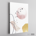 Cargar imagen en el visor de la galería, Cuadro Abstracto Nórdico Pastel Dos