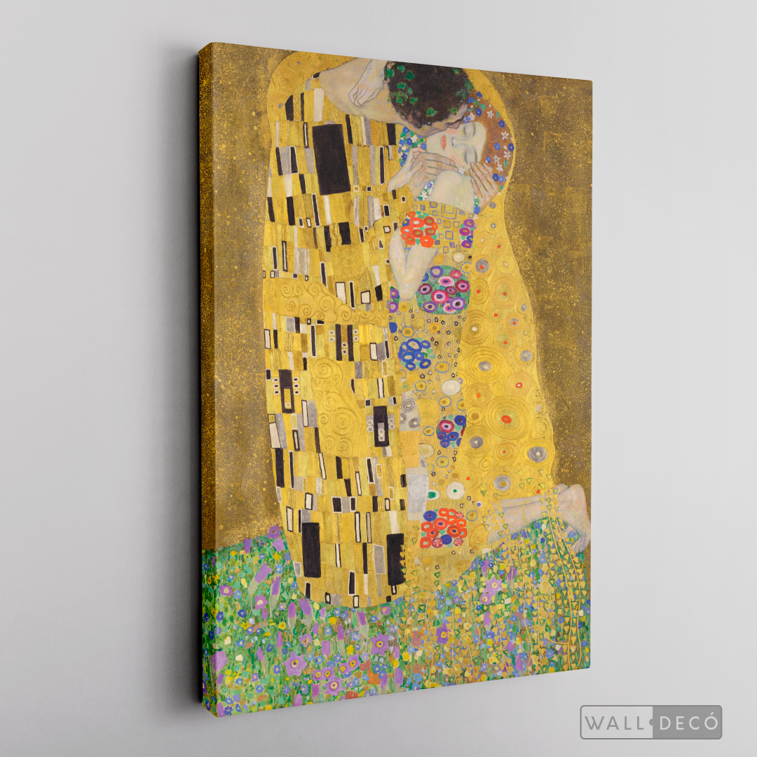 Cuadro Arte El Beso, Gustav Klimt