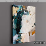 Cargar imagen en el visor de la galería, Arte Pintado a Mano Esmeralda Vertical