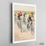 Cargar imagen en el visor de la galería, Cuadro Arte Vintage Bikes